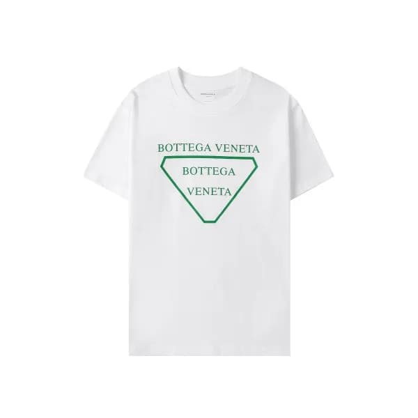 Bottega Veneta Unisex Business Polo Short-sleeved… - 1