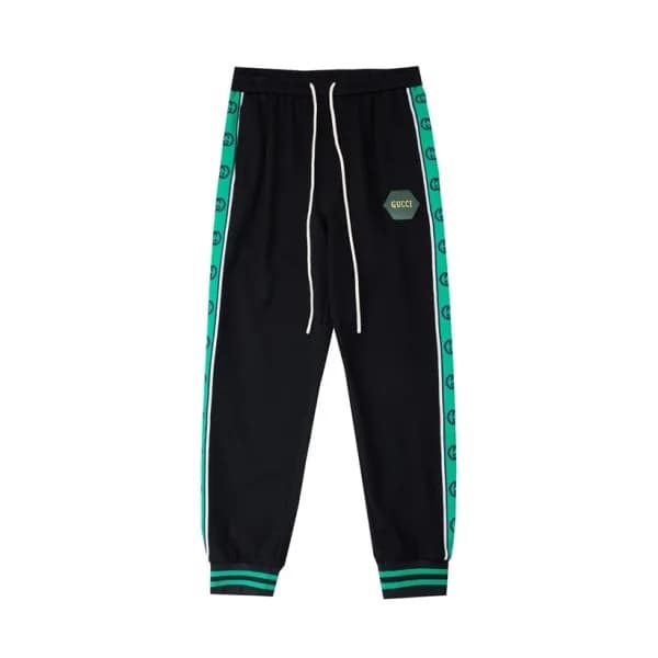 구찌 남성 캐쥬얼 블랙 팬츠 - Mens Black Pants - guc04673x - 1