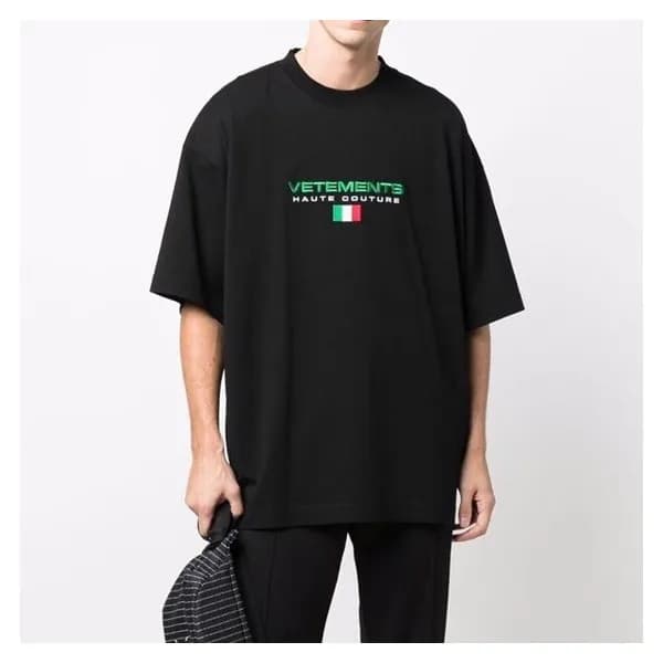 베트멍 남/녀 트렌디 블랙 반팔티 - Unisex Black Tshirts - vet028… - 1