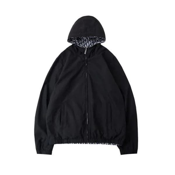 디올 남성 클래식 블랙 양면 자켓 - Mens Black Jackets - dio01925… - 1