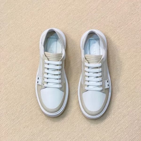 발리 남성 모던 화이트 스니커즈 - Mens Whie Sneakers - bal0138x - 1