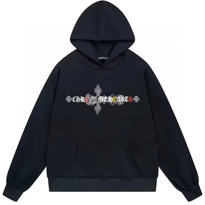 크롬하츠 남/녀 그린 후드티 - Chrom hearts Unisex Green Hoodie… - 1