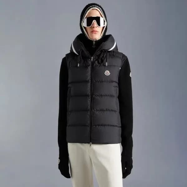 몽클레어 남성 블랙 다운 베스트 - Moncler Mens Black Vest - moc0… - 1