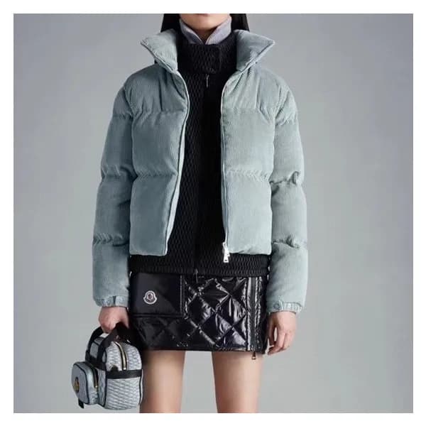 몽클레어 여성 덕다운 블루 패딩 - Moncler Womens Blue Padding - … - 1