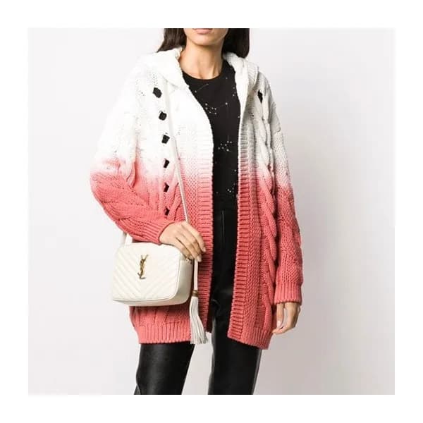 입생로랑 여성 화이트 숄더백 - Saint Laurent Womens White Shoul… - 1