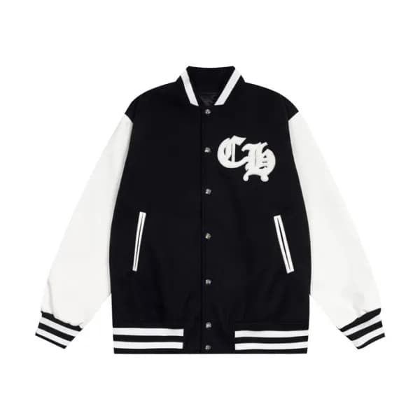 크롬하츠 남성 블랙 자켓 - Chrom Hearts Mens Black Jackets - … - 1
