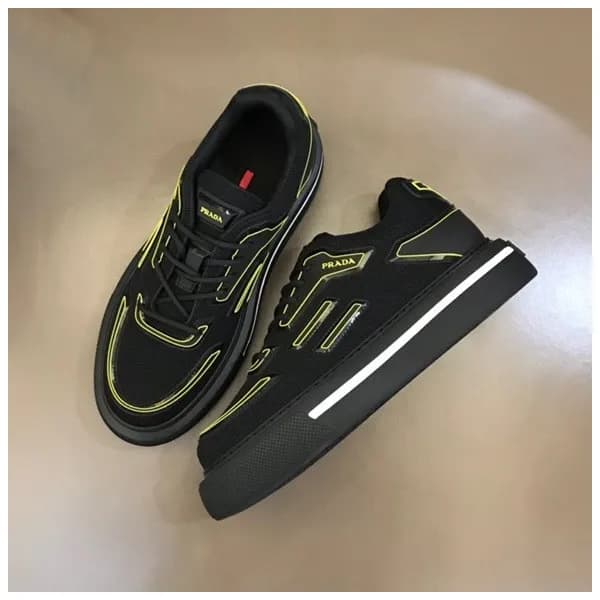 프라다 남성 블랙 스니커즈 - Prada Mens Black Sneakers - pr281… - 1