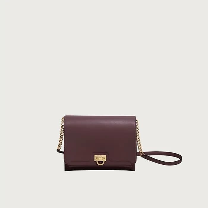 페라가모 여성 트리폴리오 플랩 숄더백 - Ferragamo Womens Trifolio F… - 1