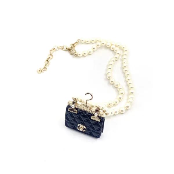 샤넬 여성 진주 목걸이 - Chanel Womens Gold Necklace - acc05… - 1
