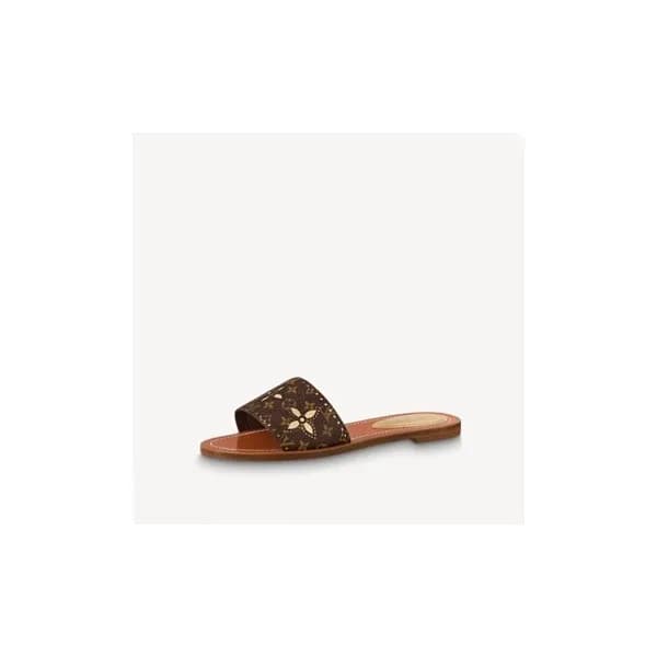 루이비통 여성 브라운 슬리퍼 - Louis vuitton Womens Brown Slipp… - 1