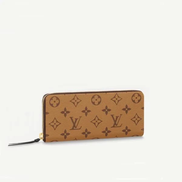 루이비통 남/녀 카멜 장지갑 - Louis vuitton Unisex Camel Long … - 1