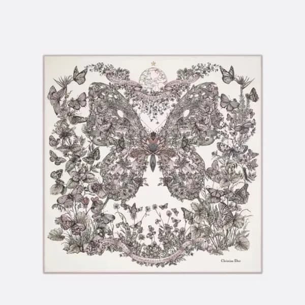 디올 여성 화이트 스카프 - Dior Womens White Scarf - acc1149x - 1