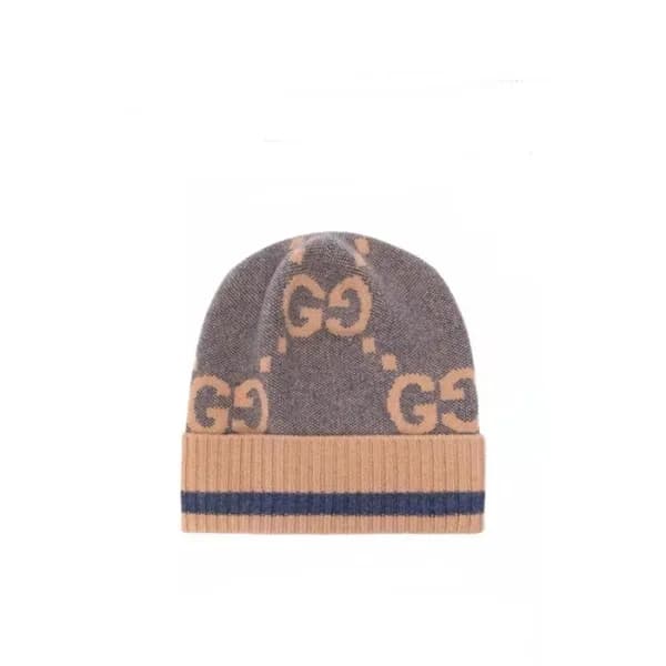 구찌 남/녀 그레이 비니 - Gucci Unisex Gray Beanie - acc1505… - 1