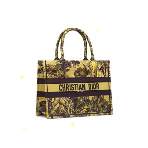 디올 여성 옐로우 북토트 - Dior Womens Yellow Book Tote - dib… - 1