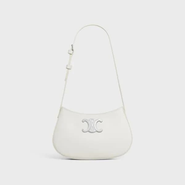 셀린느 여성 화이트 숄더백 - Celine Womens White Tilly Bag - c… - 1