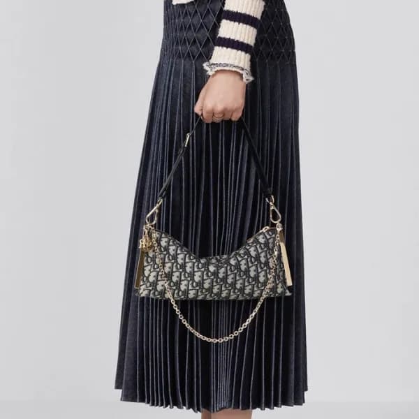 디올 여성 오블리크 숄더백 - Dior Womens Oblique Shoulder Bag … - 1