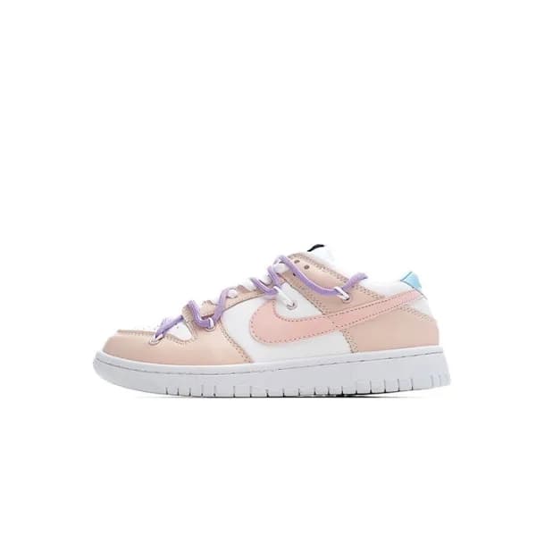 나이키 남/녀 핑크 스니커즈 - Nike SB Dunk Low Unisex Sneakers… - 1
