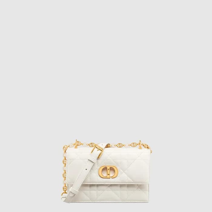 매장판 디올 여성 화이트 카로 백 - Dior Womens Miss Caro Bag - d… - 1