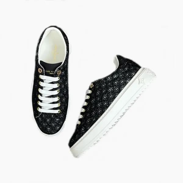 루이비통 남/녀 타임 아웃 스니커즈 - Louis vuitton Unisex Time Ou… - 1