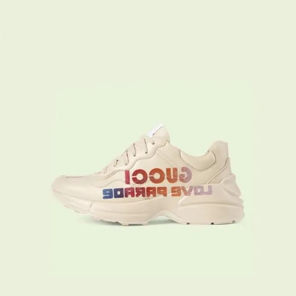 구찌 여성 아이보리 라이톤 - Gucci Womens Ivory Sneakers - dis… - 1