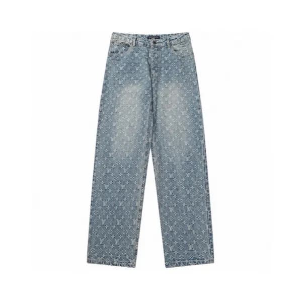 루이비통 남성 블루 청바지 - Louis vuitton Mens Blue Jeans - l… - 1