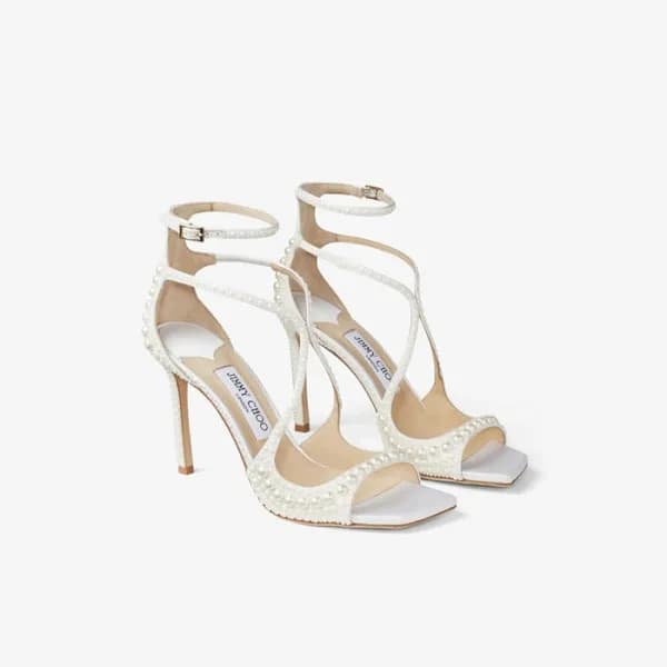 지미츄 여성 진주 하이힐 - Jimmy Choo Womens Pearl High heels… - 1