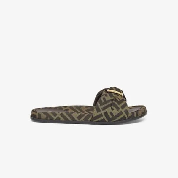 펜디 여성 FF 슬리퍼 - Fendi Womens FF Slipper - fes1538x - 1