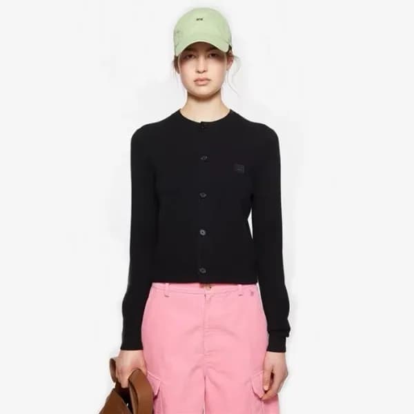 아크네 여성 브이넥 가디건 - Acne Womens V-neck Cardigan - anc… - 1