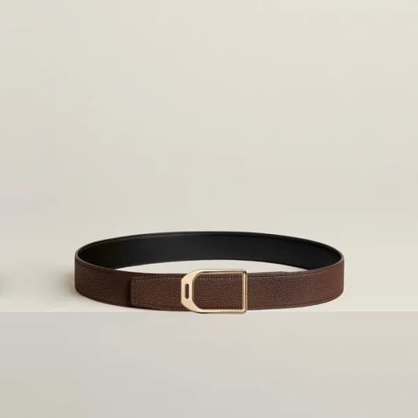 에르메스 남성 리버서블 자키 벨트 - Hermes Mens Jockey Reversible… - 1
