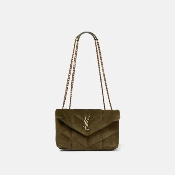 입생로랑 여성 루루 푸퍼 퀄팅 체인백 - Saint Laurent Womens Loulou… - 1