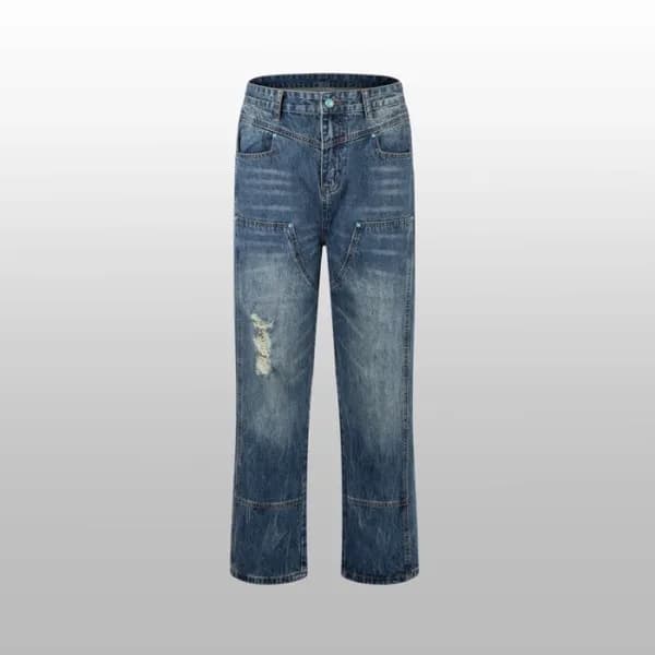 루이비통 남성 클래식 청바지 - Louis vuitton Mens Classic Jeans… - 1