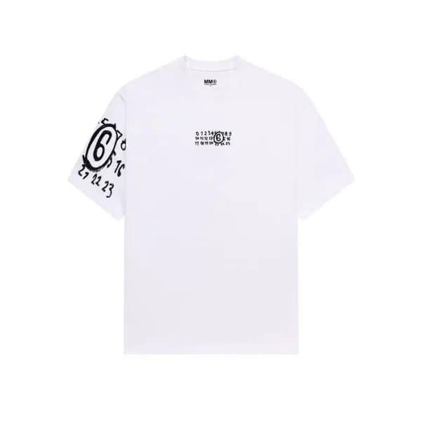 메종 마르지엘라 남성 라운드 반팔 티셔츠 - Maison Margiela Mens Roun… - 1