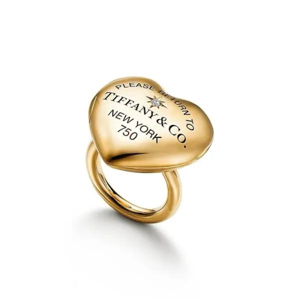 티파니 여성 골드 반지 - Tiffany Womens Gold Ring - acc5374x - 1