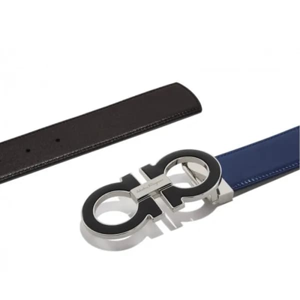 살바토레 페라가모 남성 간치니 벨트 - Ferragamo Mens Gancini Belt … - 1