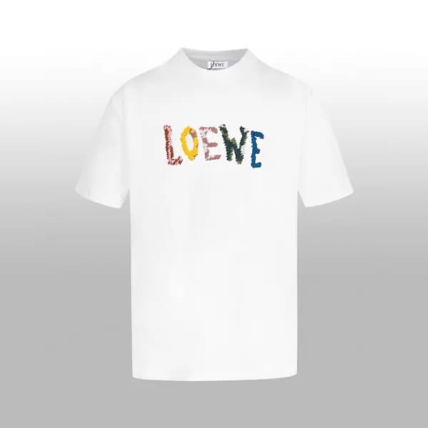 로에베 남성 라운드 반팔티 - Loewe Mens Round Tshirt - loc7009… - 1