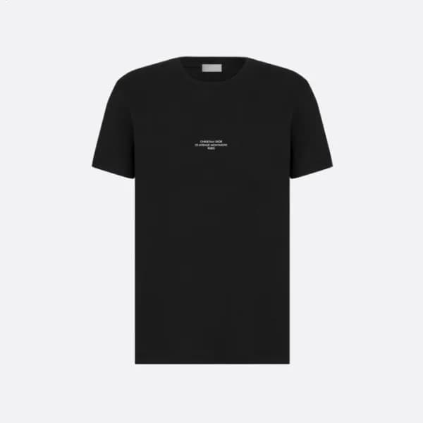 디올 남성 라운드 반팔 티셔츠 - Dior Mens Round Tshirt - dic759… - 1
