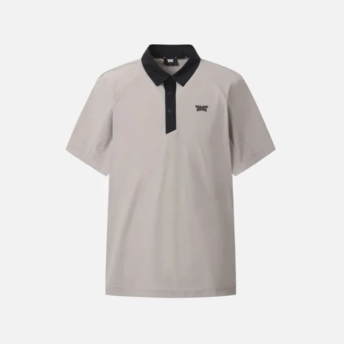 PXG 남성 썸머 로고 포인트 카라 셔츠 티셔츠 - gol1739x - 1