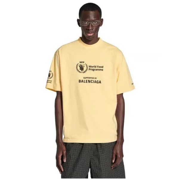 발렌시아가 남성 라운드 반팔 티셔츠 - Balenciaga Mens Round Tshirt… - 1