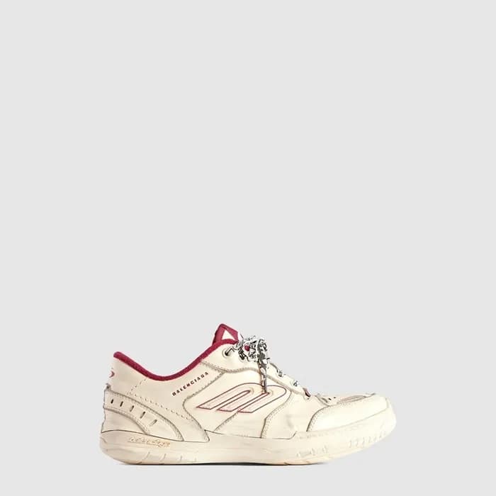 발렌시아가 남성 햄튼스 미디엄 원 아웃 스니커즈 - Balenciaga Mens Hampt… - 1