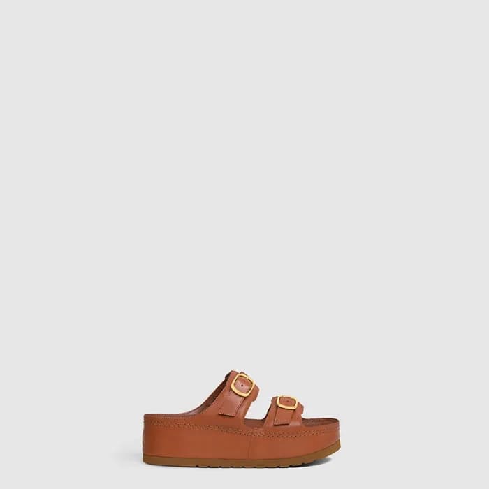 셀린느 여성 폴리 웨지 뮬 - Celine Womens Poly Wedge Mule - c…