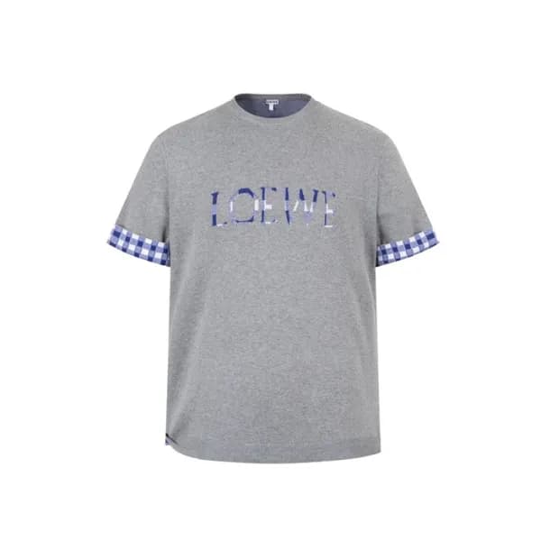 로에베 남성 라운드 반팔티 - Loewe Mens Round Tshirt - loc8541… - 1