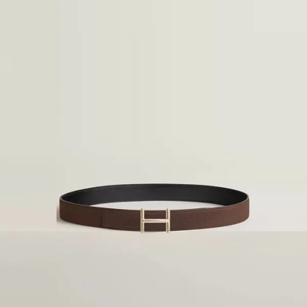 에르메스 남성 Hisseo 버클 리버서블 벨트 - Hermes Mens Hisseo Buc… - 1