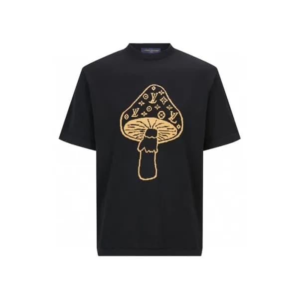 루이비통 남성 라운드 반팔 티셔츠 - Louis vuitton Mens Round Tshi… - 1