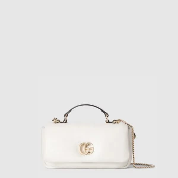 구찌 여성 GG 밀라노 미니 탑 핸들백 - Gucci Womens GG Milano Min… - 1