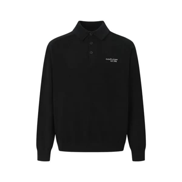 아크네 남성 폴로 니트웨어 - Acne Mens Polo Knitwear - anc1419… - 1