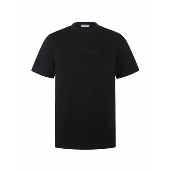 버버리 남성 라운드 반팔 티셔츠 - Burberry Mens Round Tshirt - b… - 1