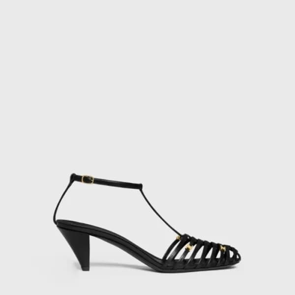 셀린느 여성 케이지 힐 샌들 - Celine Womens Cage Heeled Sandal… - 1