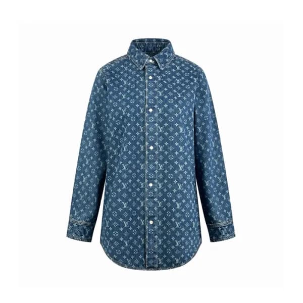 루이비통 여성 모노그램 셔츠 - Louis vuitton Womens Monogram Shirt - lvc17270x