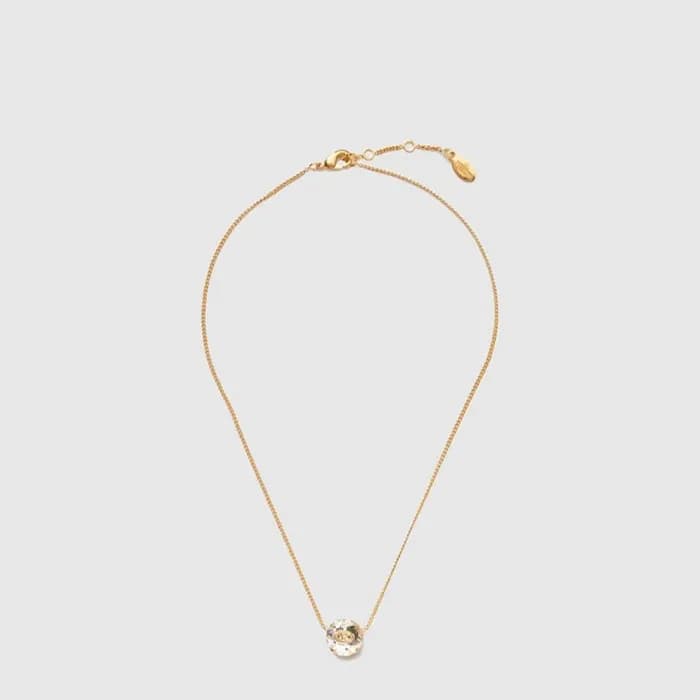발렌티노 여성 브이로고 네크리스 - Valentino Womens V-logo Necklace - acc10426x - 1