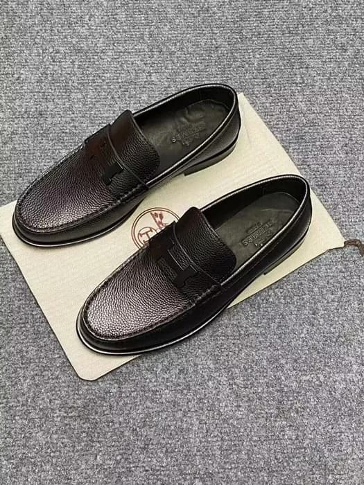 Hermes 2023 Men's Leather Oxford Shoes - 에르메스 2023… - 1